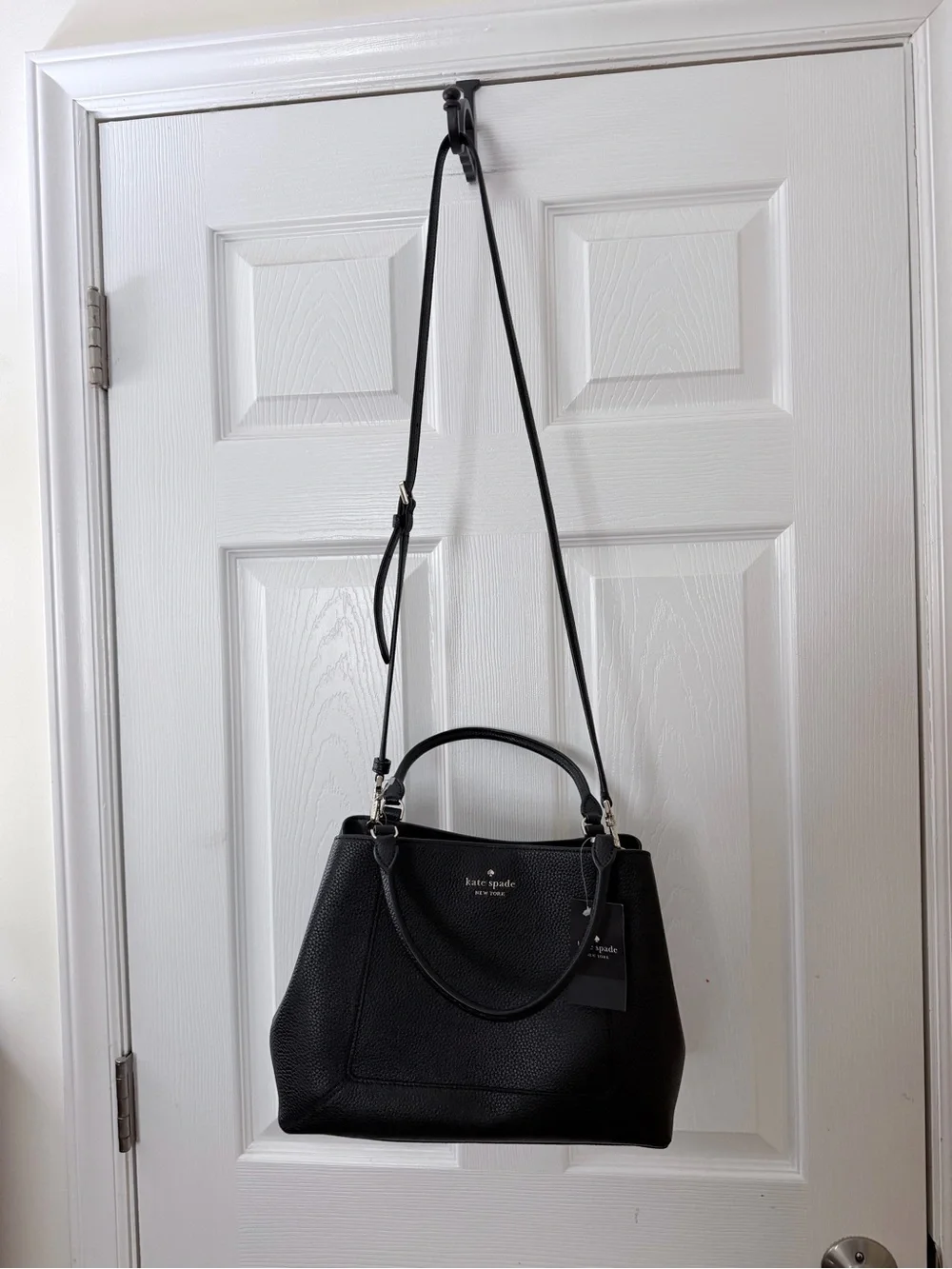 Kate Spade pebbled leather satchel